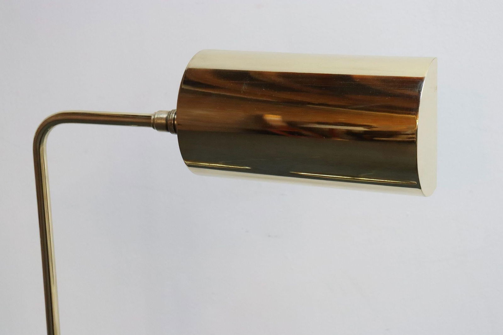 Pair of Vintage Fully Adjustable Floor Lamps by Chapman in Polished Brass - 13