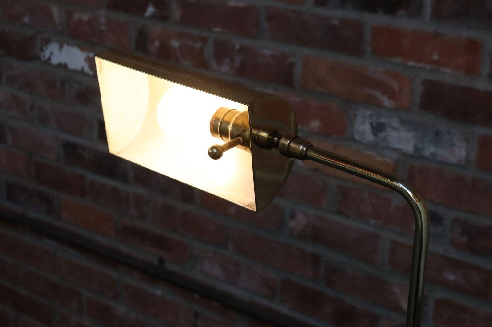 Pair of Vintage Fully Adjustable Floor Lamps by Chapman in Polished Brass - 17