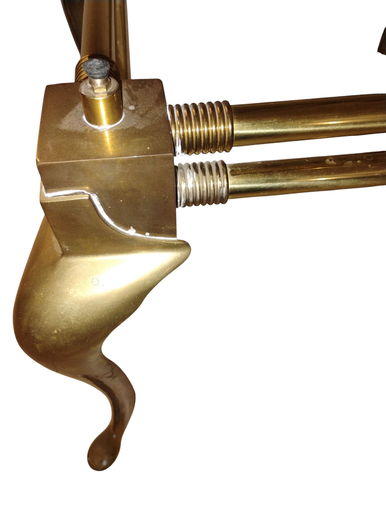 Exquisite 1960 Vintage Brass and Glass Table in the Sophisticated Hollywood Regency Style by LaBarge - 8