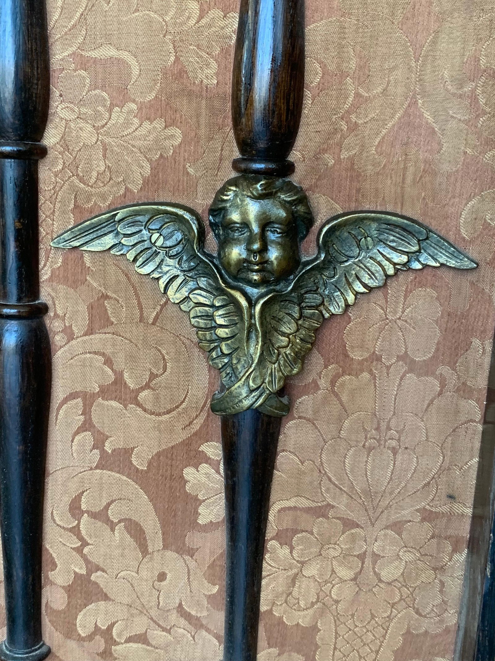 19th Large Carved Spanish Solid Walnut Coat Rack Stand or Entry - 9