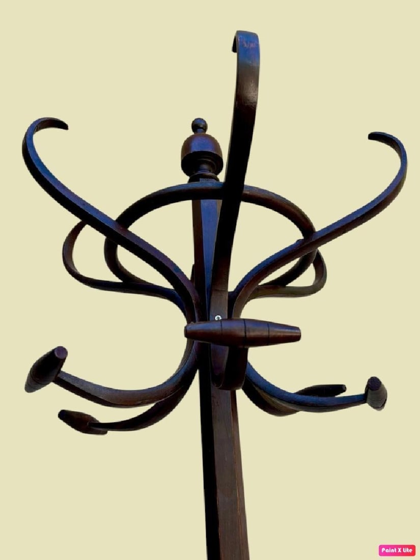 Early 20th Century Coat Stand from Thonet, 1950s - 12