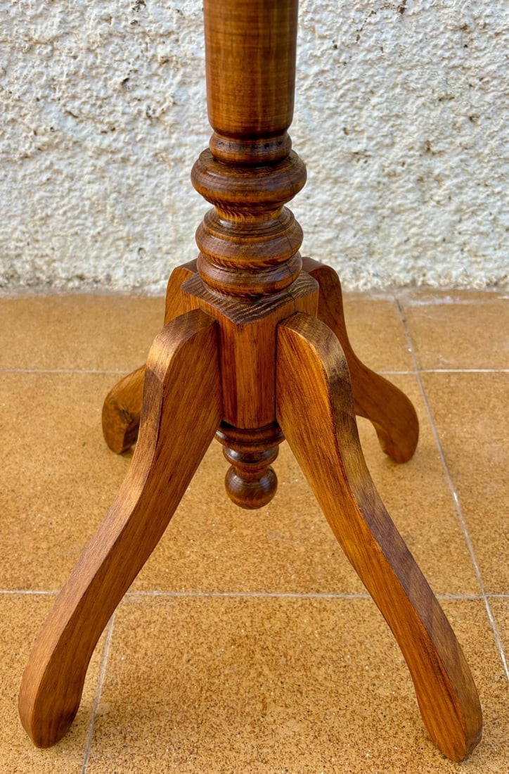 Vintage Spanish Coat Rack in Oak, 1950 - 14