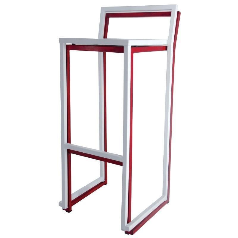 New Industrial Wrought Iron Shop Stacking Stool - 2