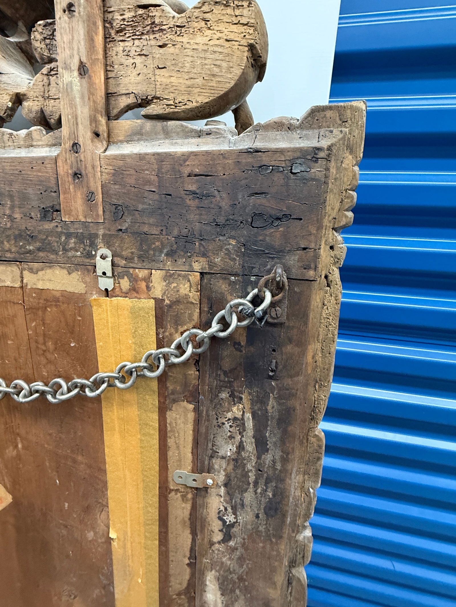 Neapolitan Baroque Carved Wood Mirror With Putti and Shell Crest C. 1680-1720 - 15