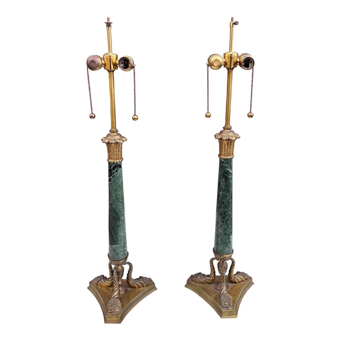 1960s Neoclassical Marble Lamps (1 of 6)
