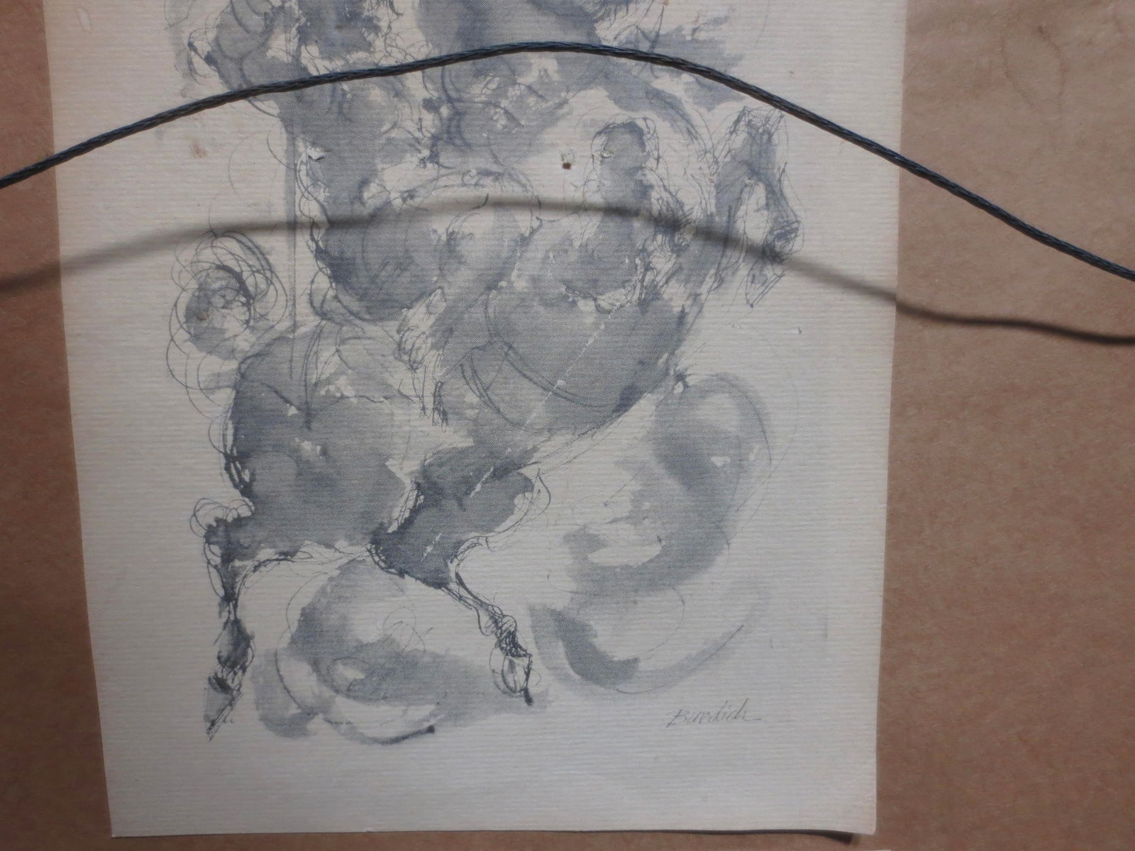 Painting by Charles Burdick Tondo Form Circa 2002 - 7