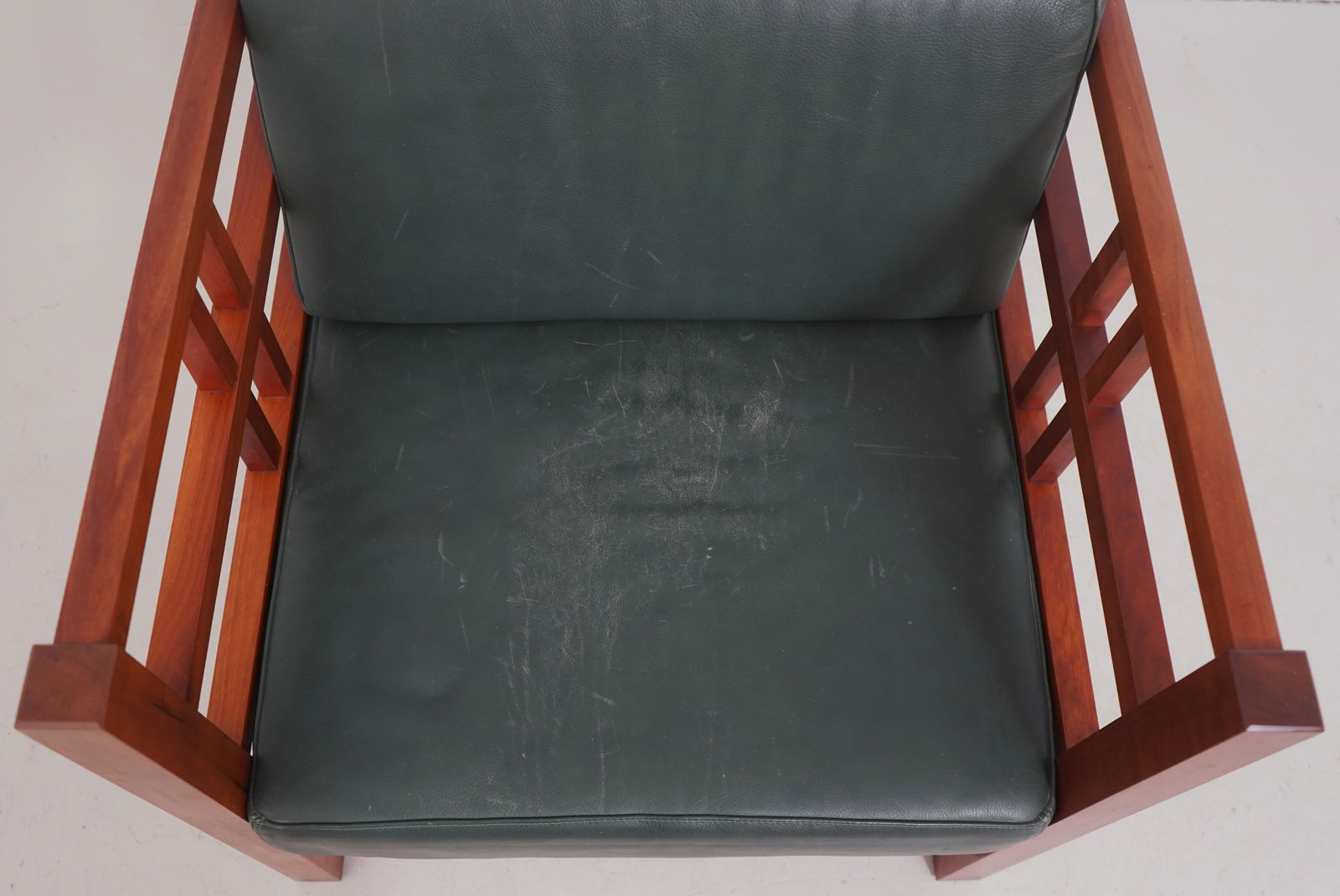 Pair Thomas Moser Windward Cherry Living Room Chairs - 11