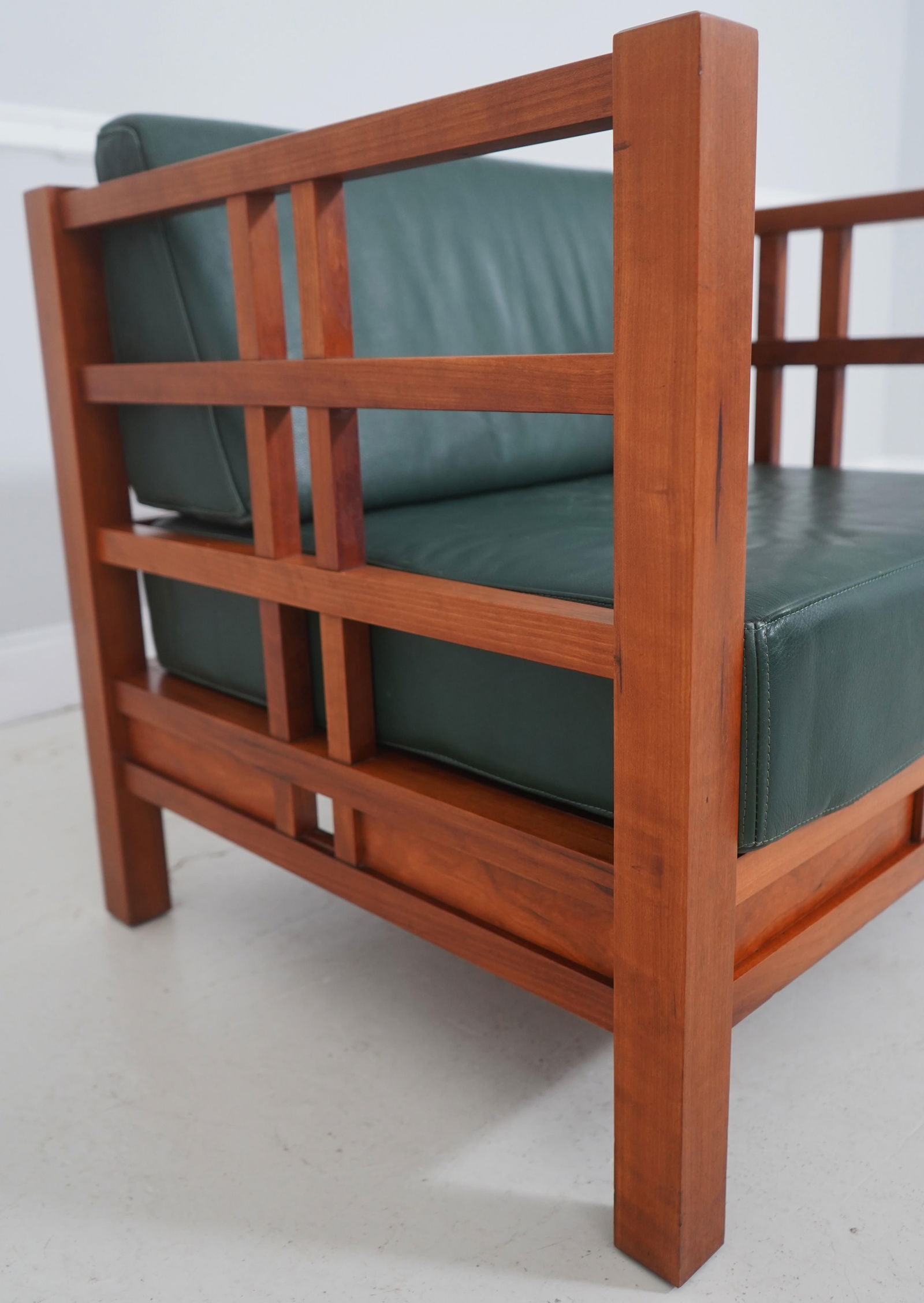 Pair Thomas Moser Windward Cherry Living Room Chairs - 6