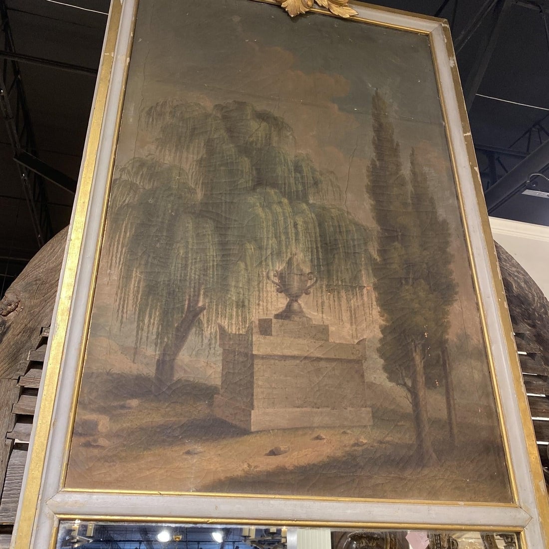 Italian Trumeau Mirror - 4