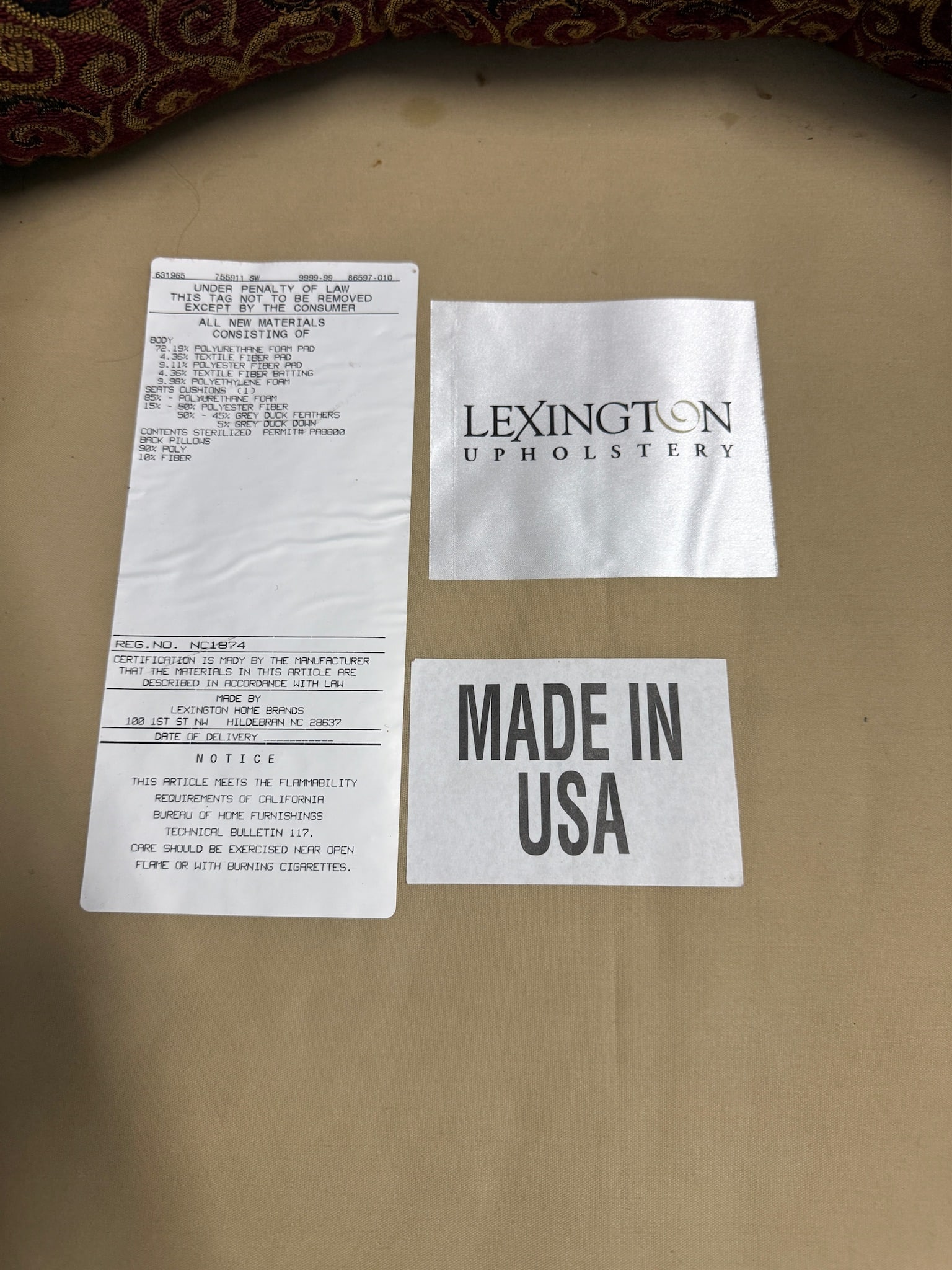 Lexington Furniture Robinson Swivel Chair - A Pair - 15