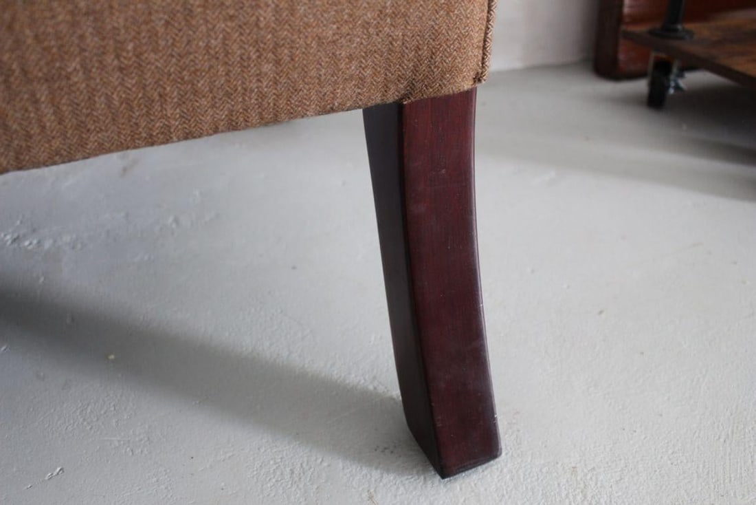 George Smith LTD Tan Wingback Chairs - Set of 2 - 6