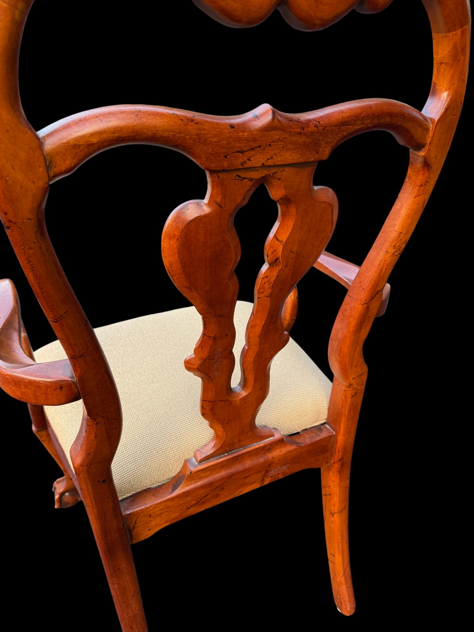 Late 20th Century Attributed to Hickory White Hampton Collection Dining Chairs - Set of 8 - 8