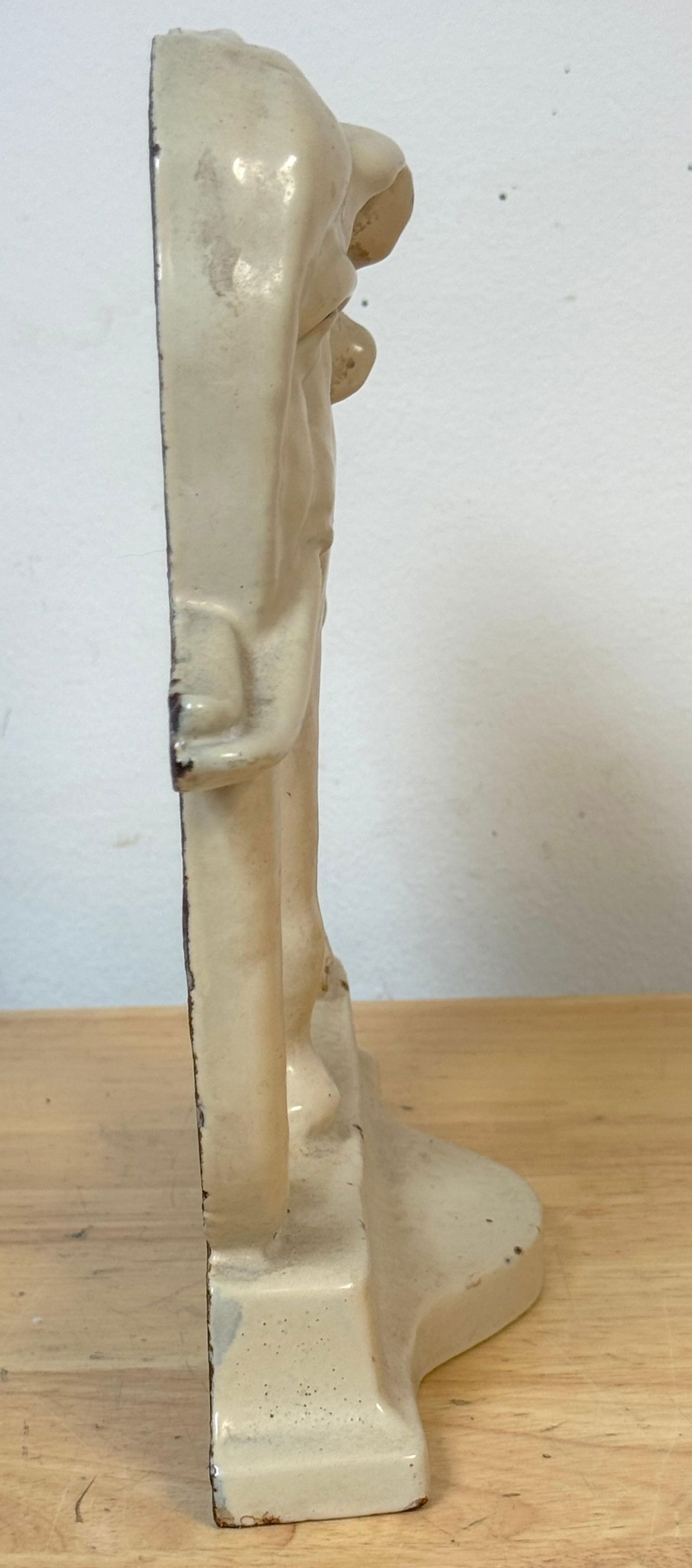 Rare 19th Century English Enamelled Cast Iron Doorstop of Jumbo the Elephant - 10