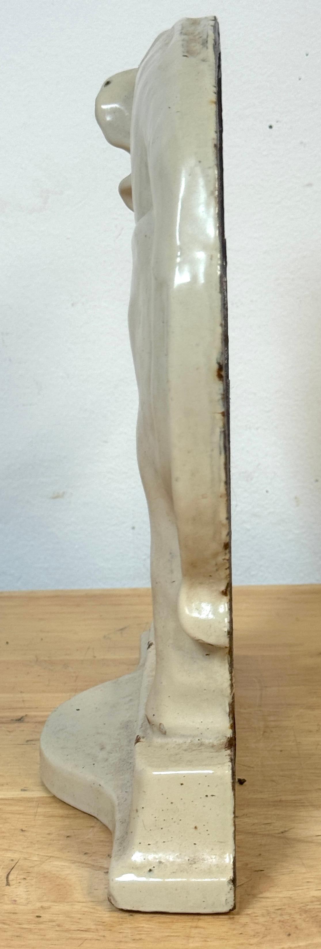 Rare 19th Century English Enamelled Cast Iron Doorstop of Jumbo the Elephant - 17