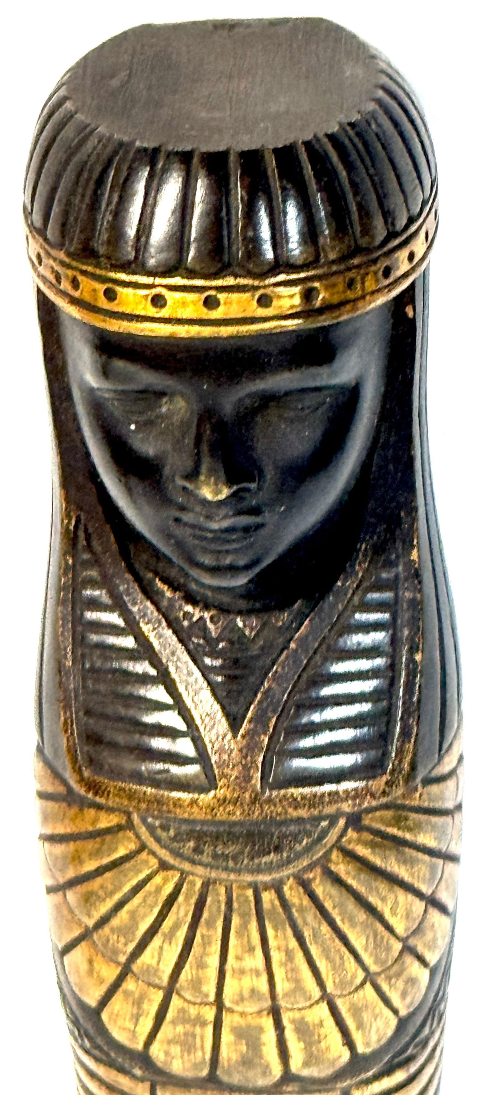 19th C. French Empire or Napoléon III Patinated & Gilt Bronze Sarcophagus Mount - 10