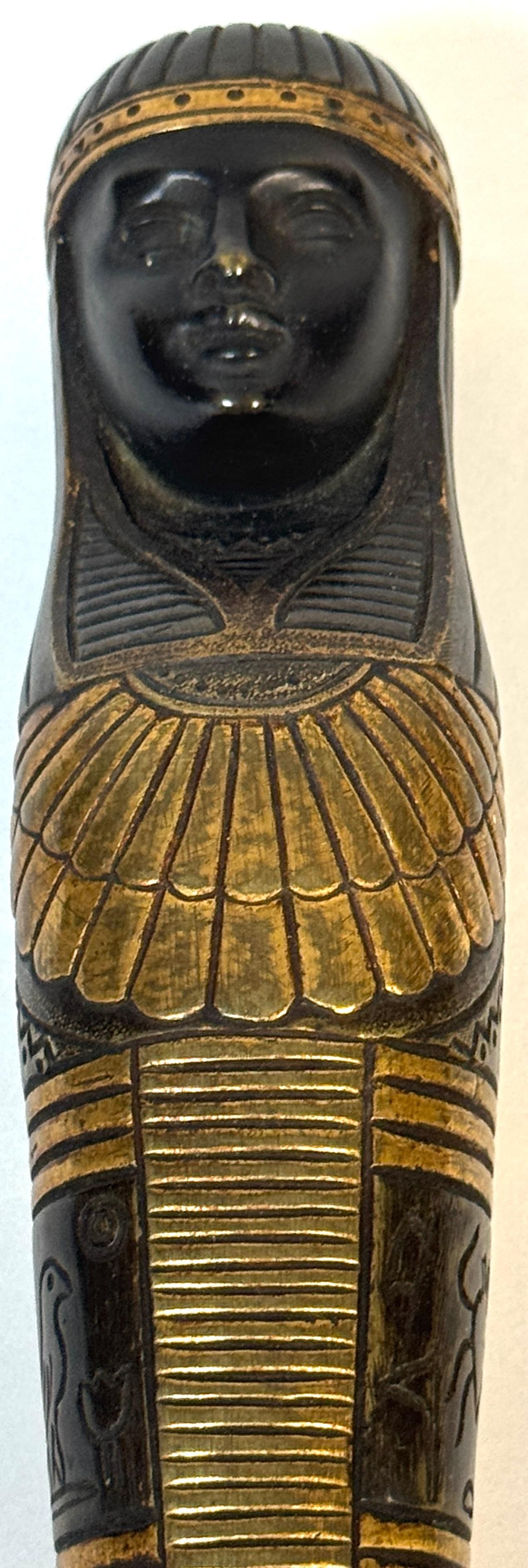 19th C. French Empire or Napoléon III Patinated & Gilt Bronze Sarcophagus Mount - 11