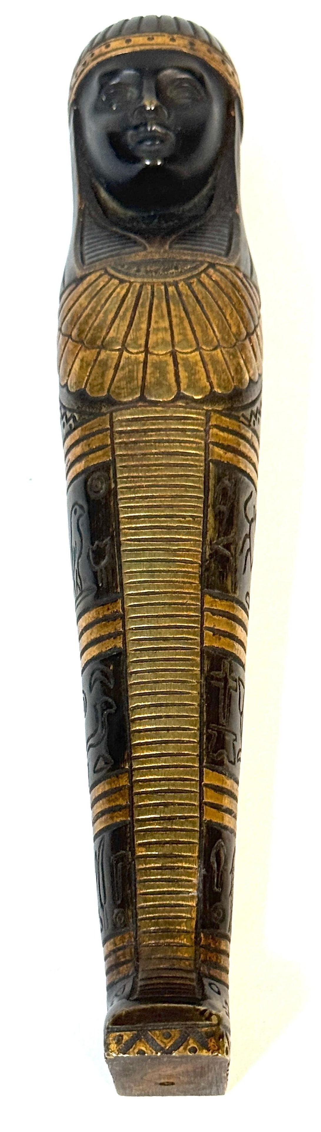 19th C. French Empire or Napoléon III Patinated & Gilt Bronze Sarcophagus Mount - 8