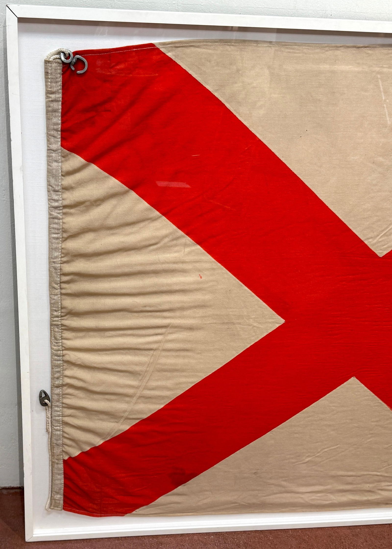 Large Early Alabama State Flag, Cotton Bunting, 1895–1918 Spanish–American War - 12