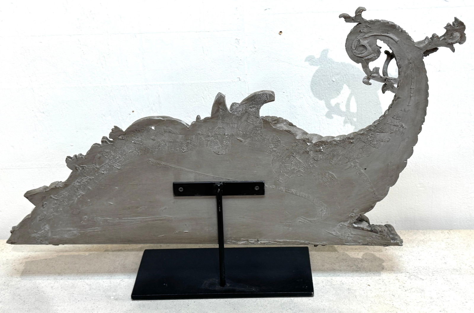 Pair of Continental Carved and Polychromed Wooden Cornucopias, 19th Century - 16