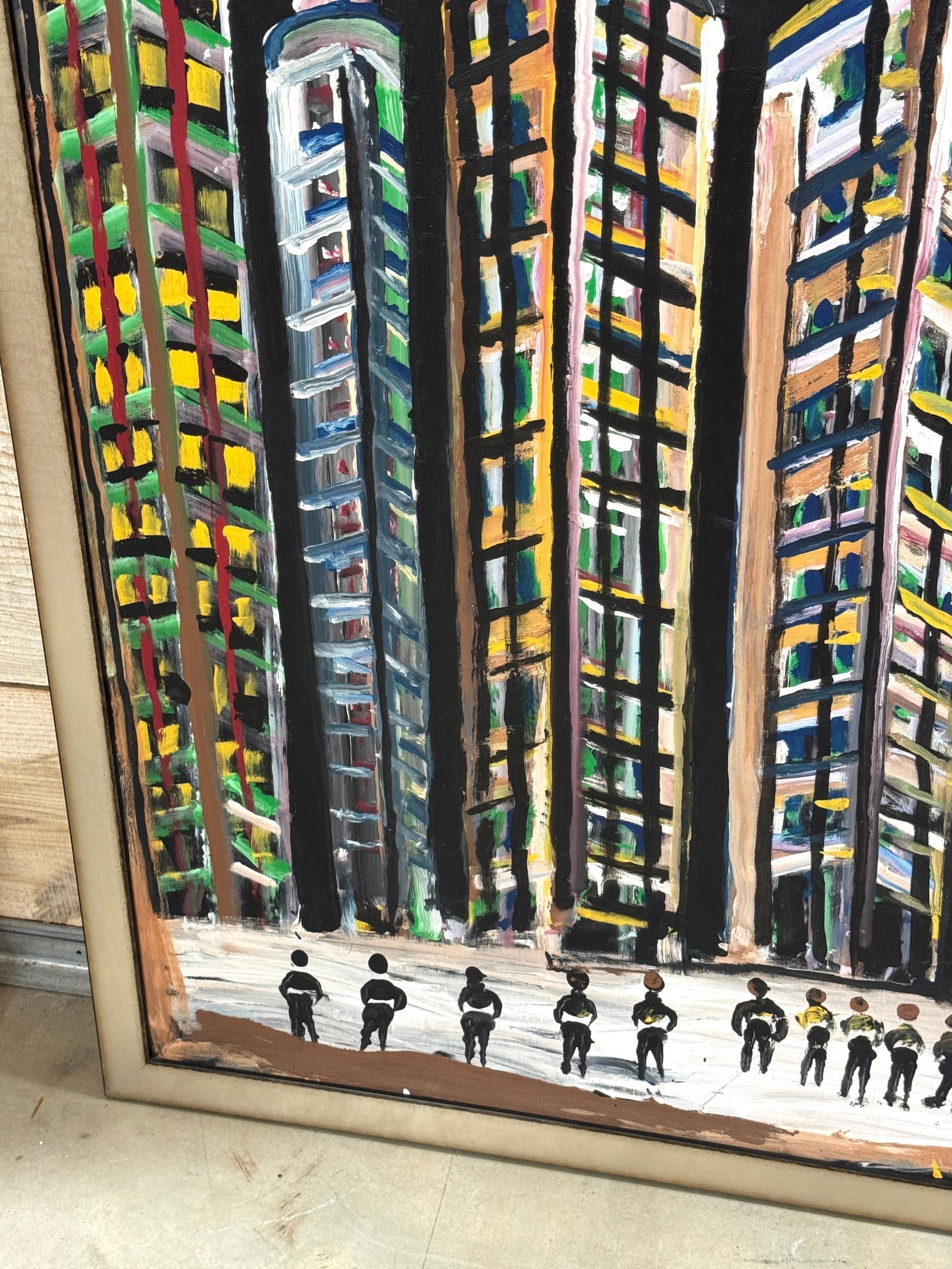 Jimmy Lee Sudduth, (1910–2007) "Untitled (Evening Cityscape, New Orleans)" - 18