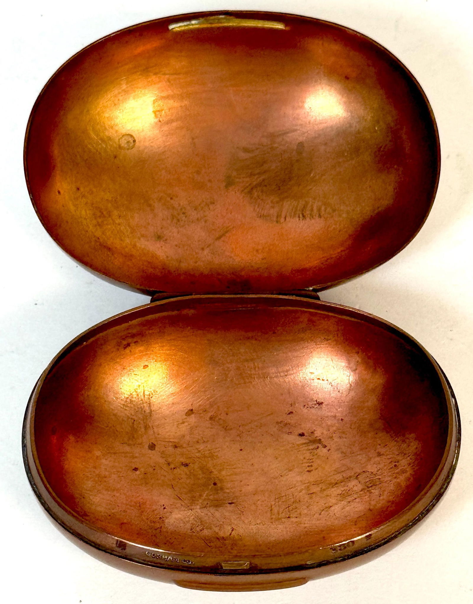 Gorham Aesthetic Movement Sterling Mixed-Metal Box with Lizard and Mice, 1883 - 17