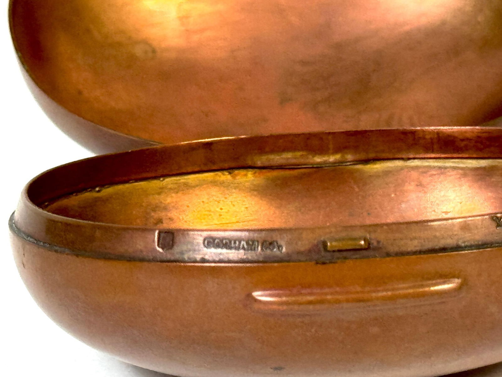 Gorham Aesthetic Movement Sterling Mixed-Metal Box with Lizard and Mice, 1883 - 18