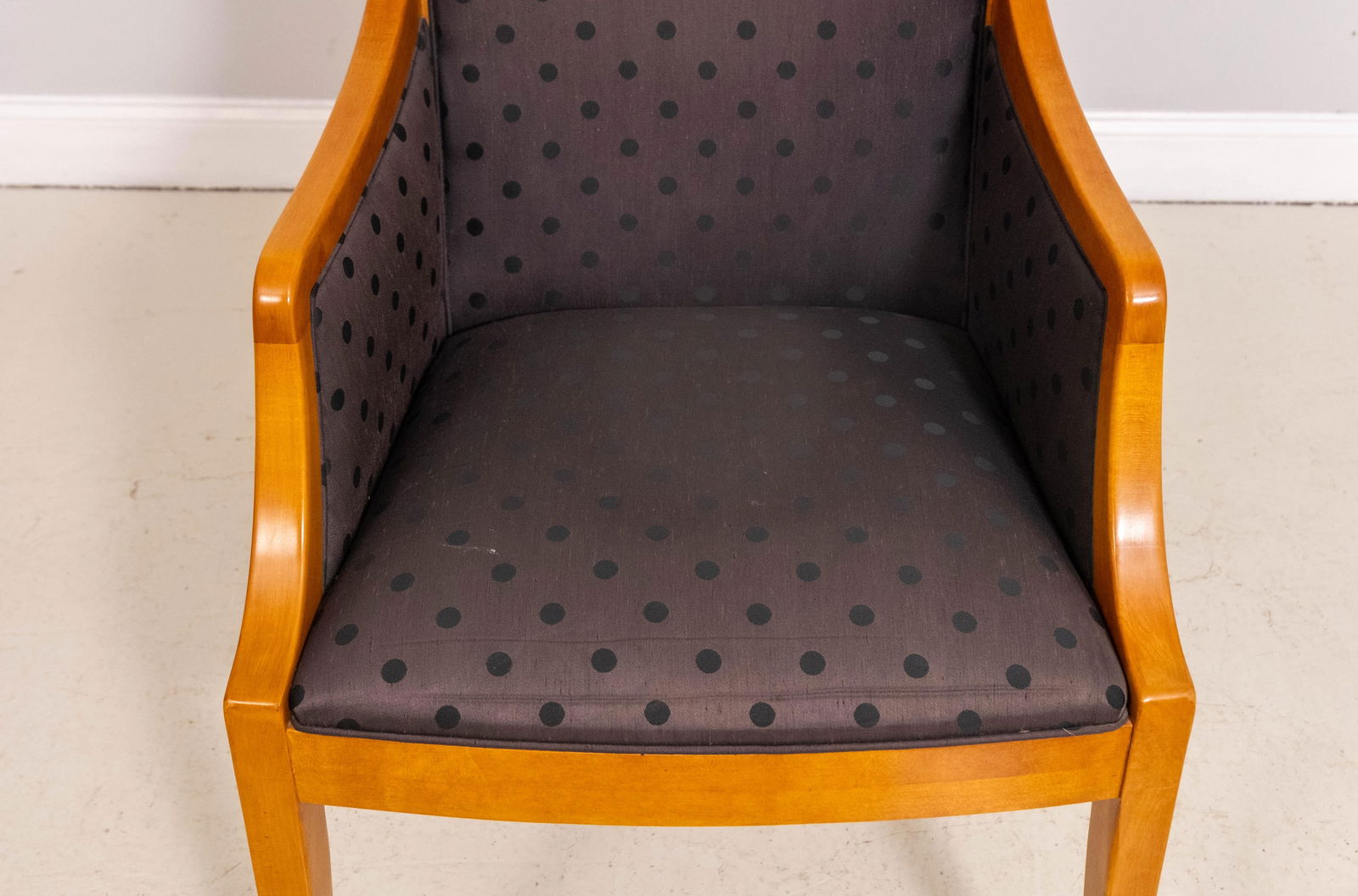 Set of 8 Hickory White Biedermeier Style Dining Room Chairs - 13