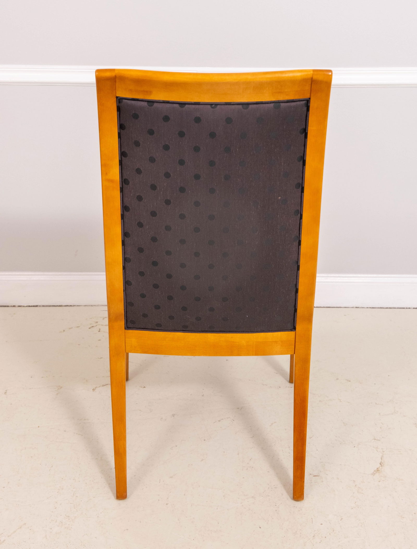 Set of 8 Hickory White Biedermeier Style Dining Room Chairs - 4