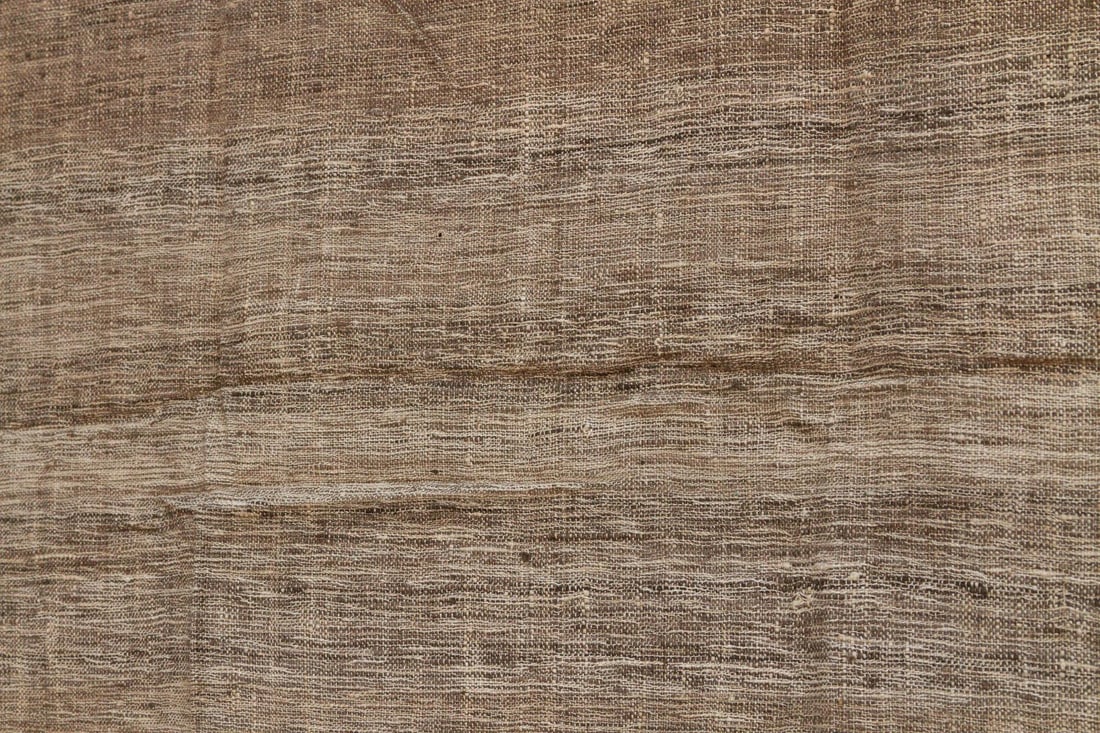 Organic Peace Silk Throw, Brown Clay - 4