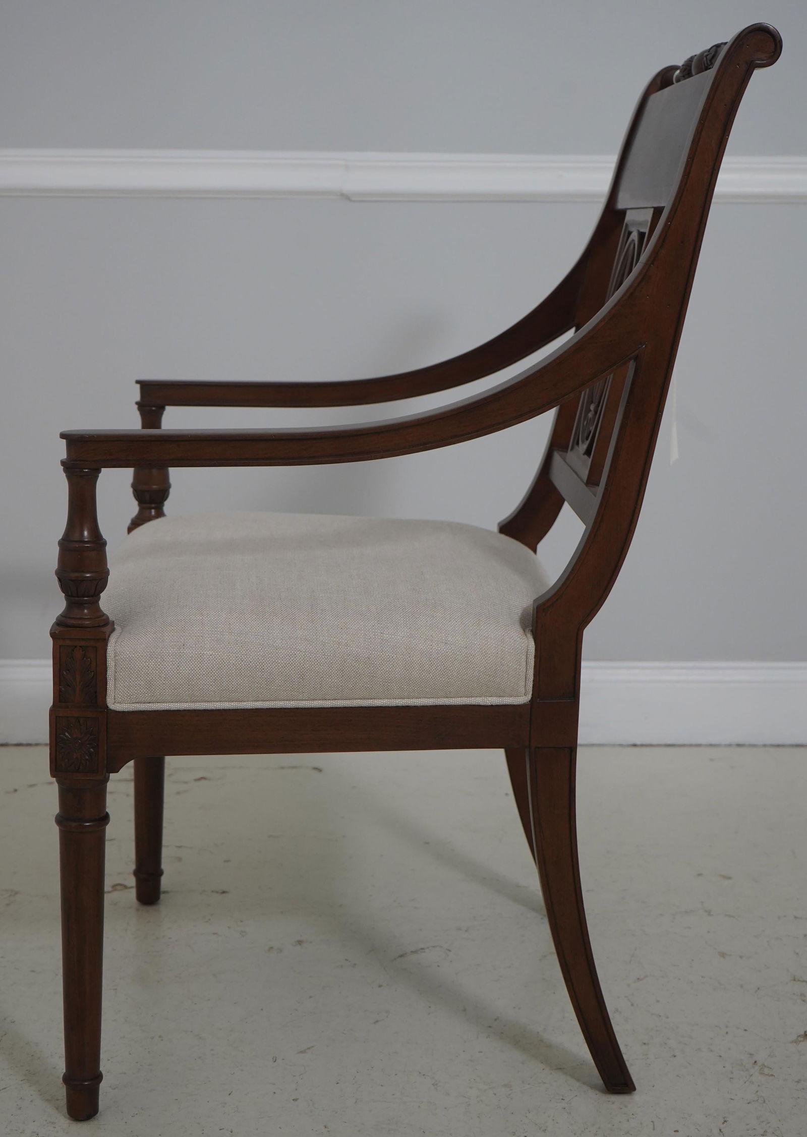 Set of 8 Theodore Alexander "˜The Iven Dining Room Armchairs' - 3