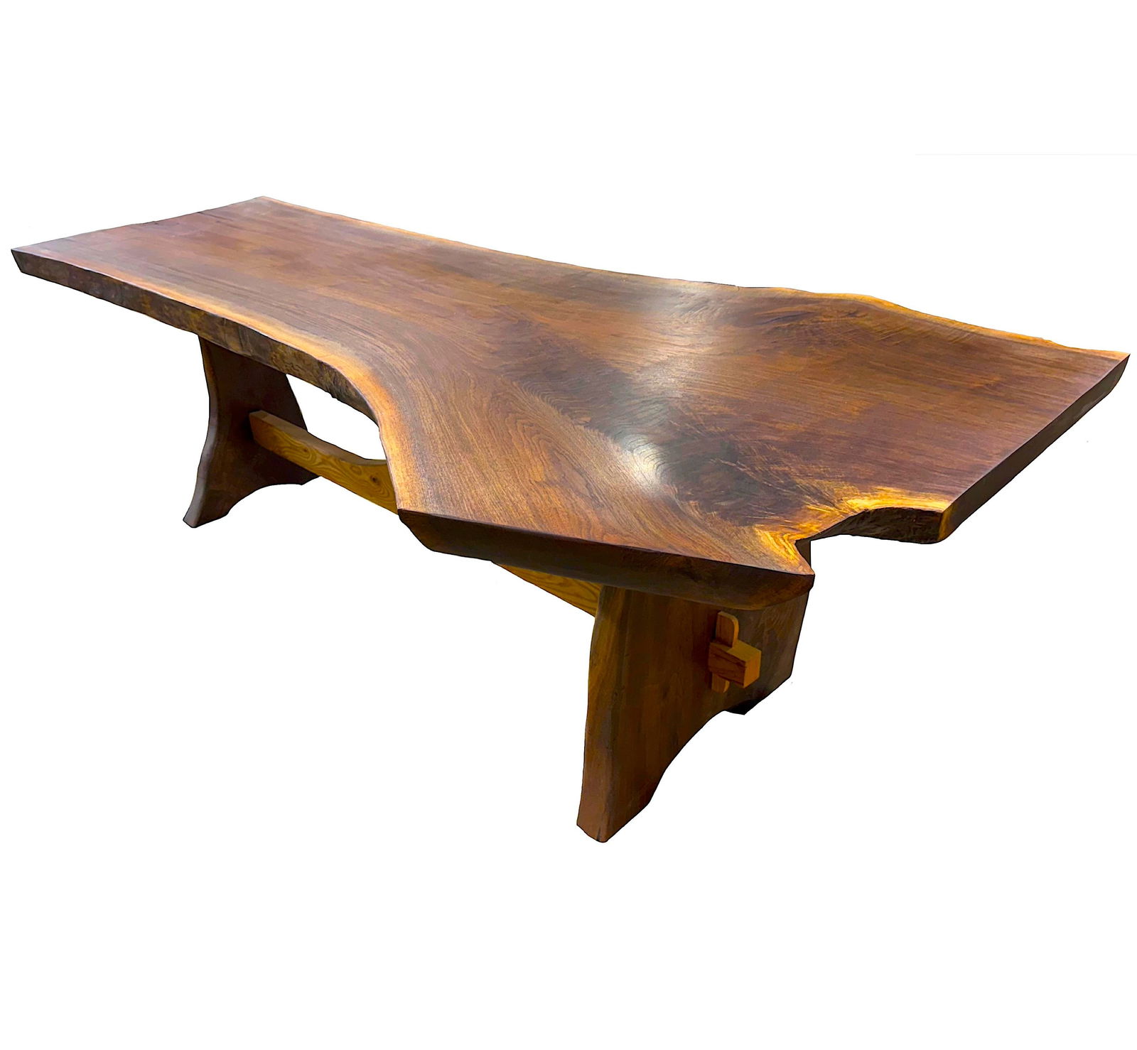 Montana Live Edge Walnut Dining Table Handcrafted by Rancher Artisan - 2