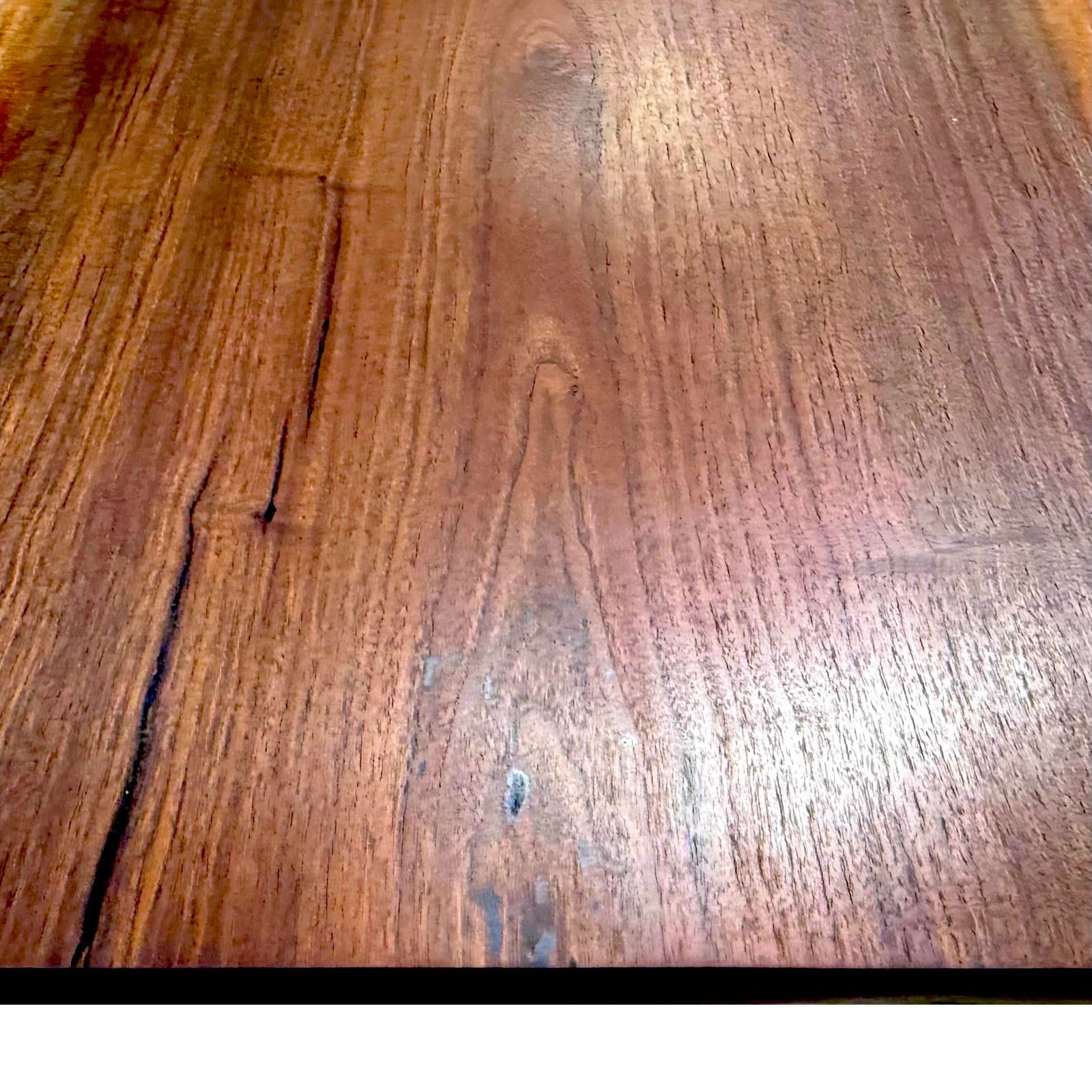 Montana Live Edge Walnut Dining Table Handcrafted by Rancher Artisan - 7