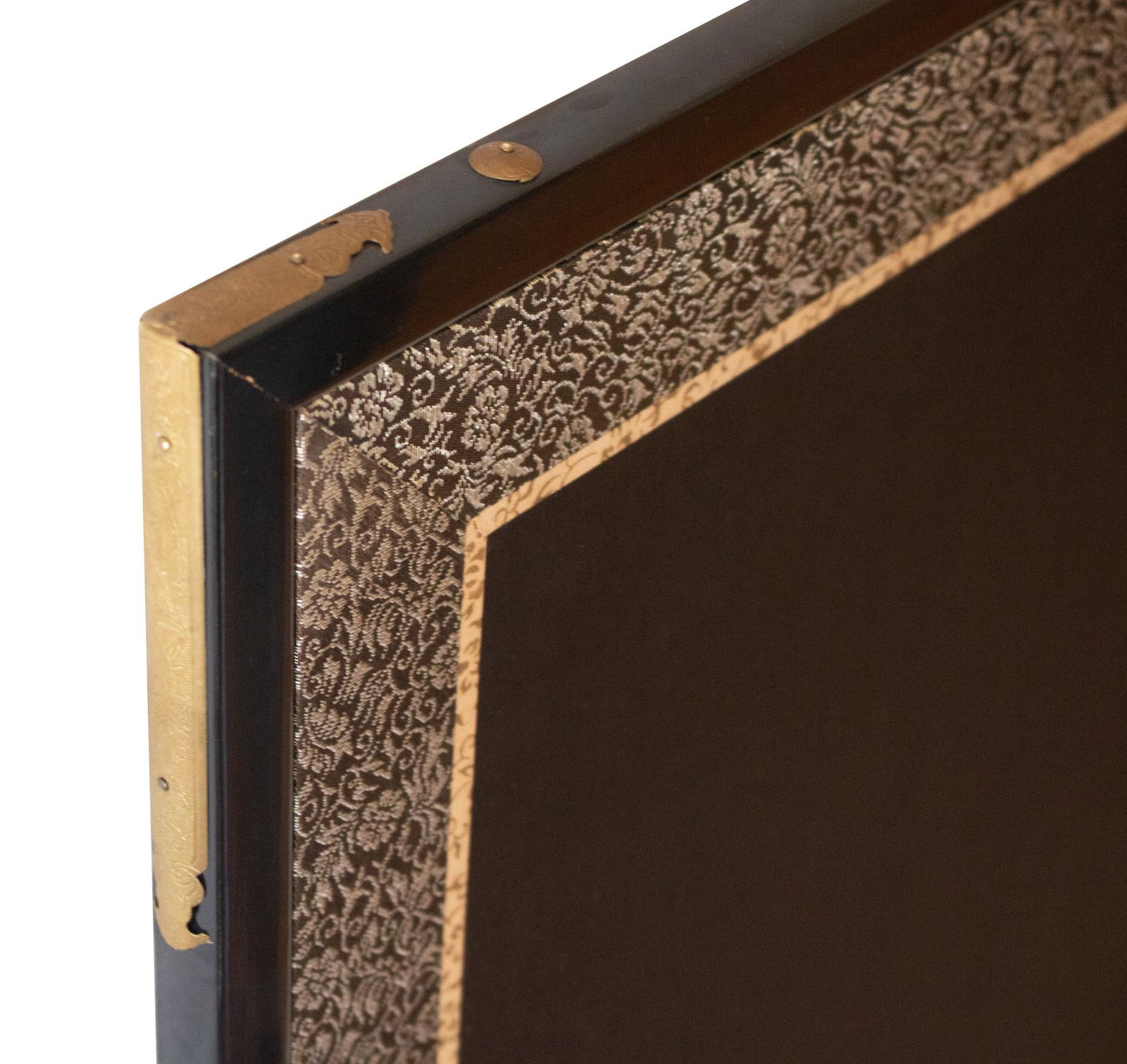 1960s ShÅwa Era Japanese Painted Silk Byobu Screen "Magnolia" - 14