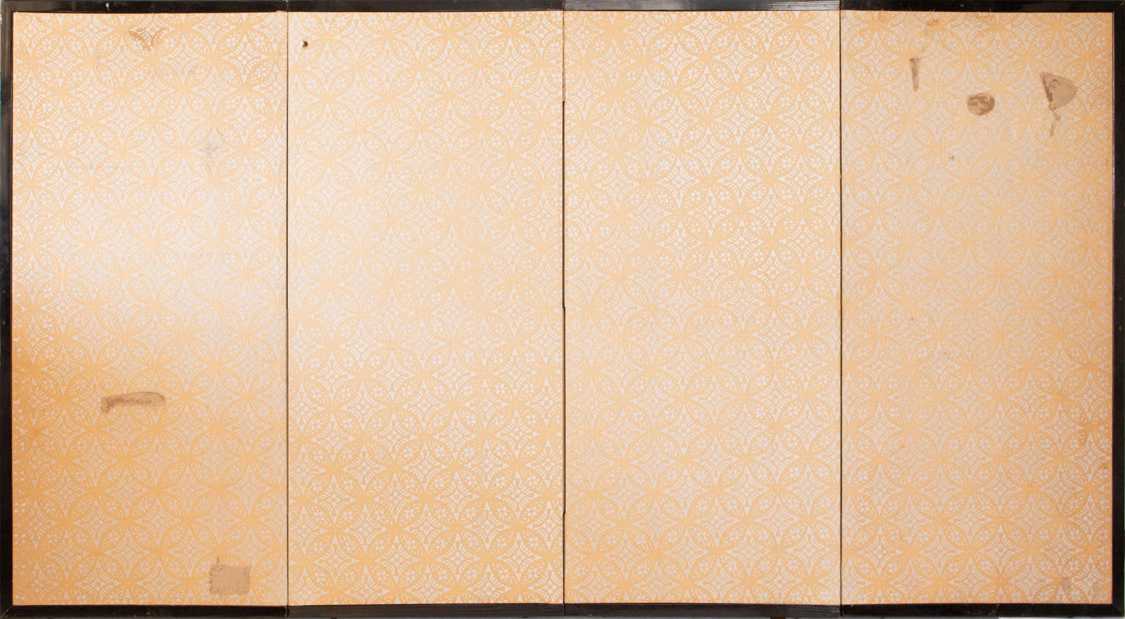 1960s ShÅwa Era Japanese Painted Silk Byobu Screen "Magnolia" - 15