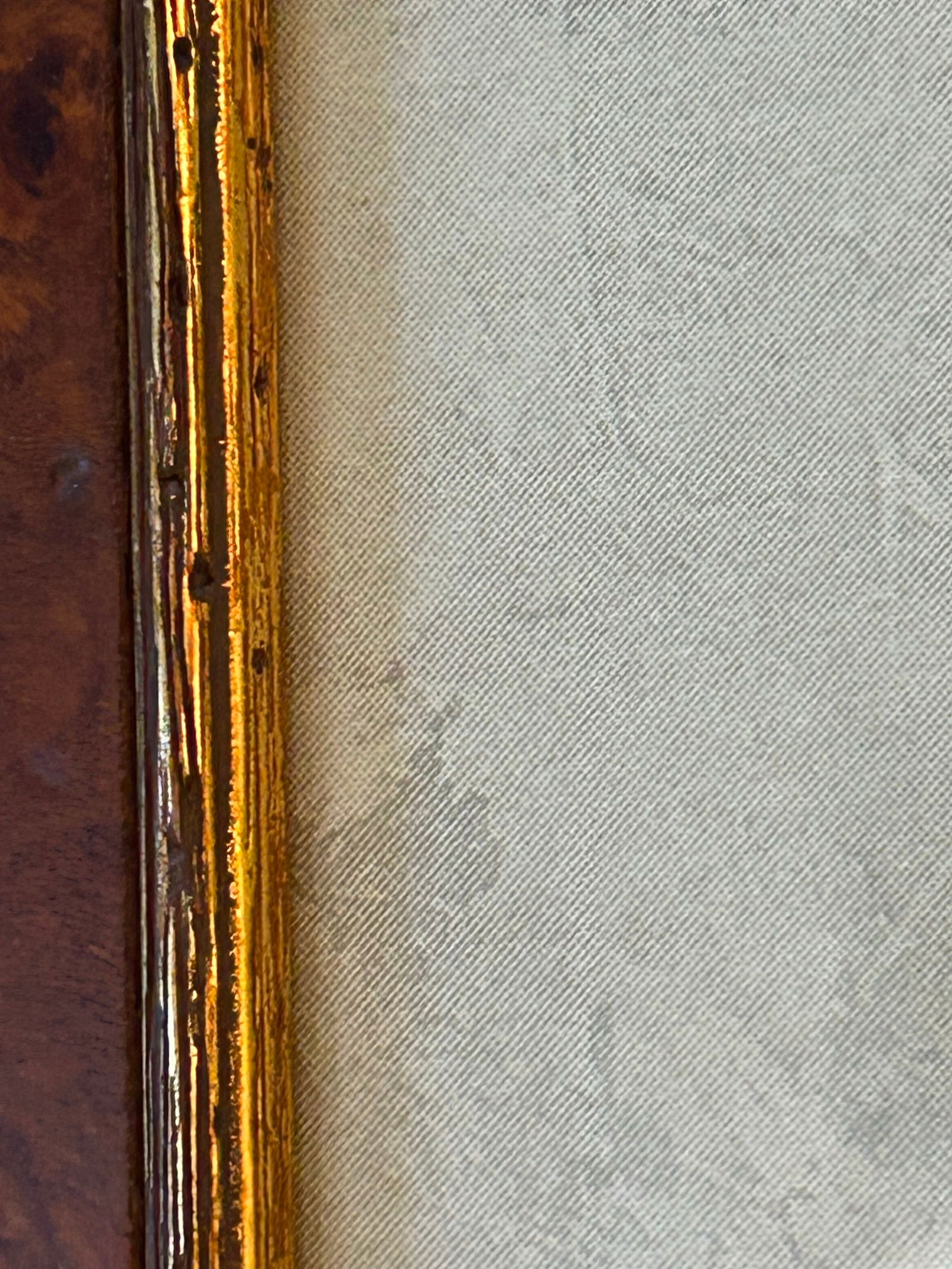 19th Century Hand Colored Engravings of Venice Newly Framed in Burlwood - A Pair - 11