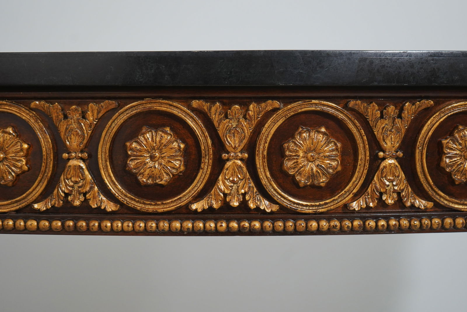 Maitland Smith 3430-824 Marble Top Mahogany Console Table - 10