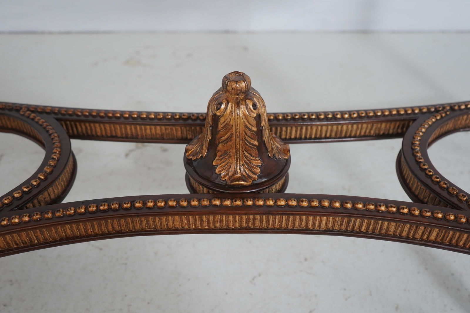 Maitland Smith 3430-824 Marble Top Mahogany Console Table - 11