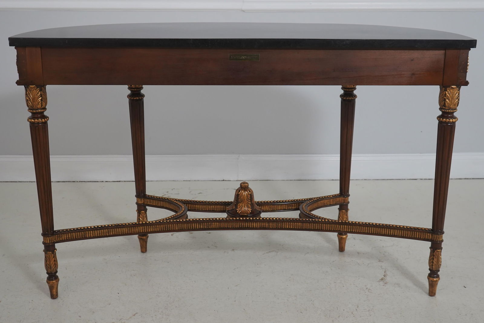 Maitland Smith 3430-824 Marble Top Mahogany Console Table - 15
