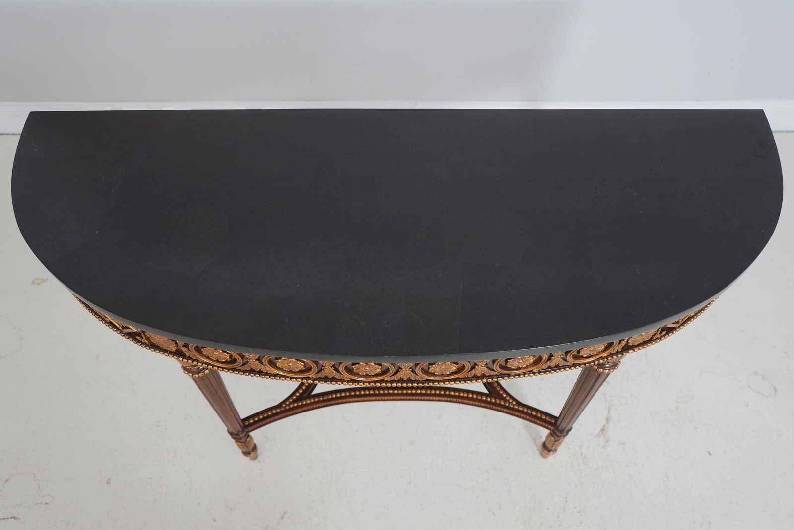 Maitland Smith 3430-824 Marble Top Mahogany Console Table - 6