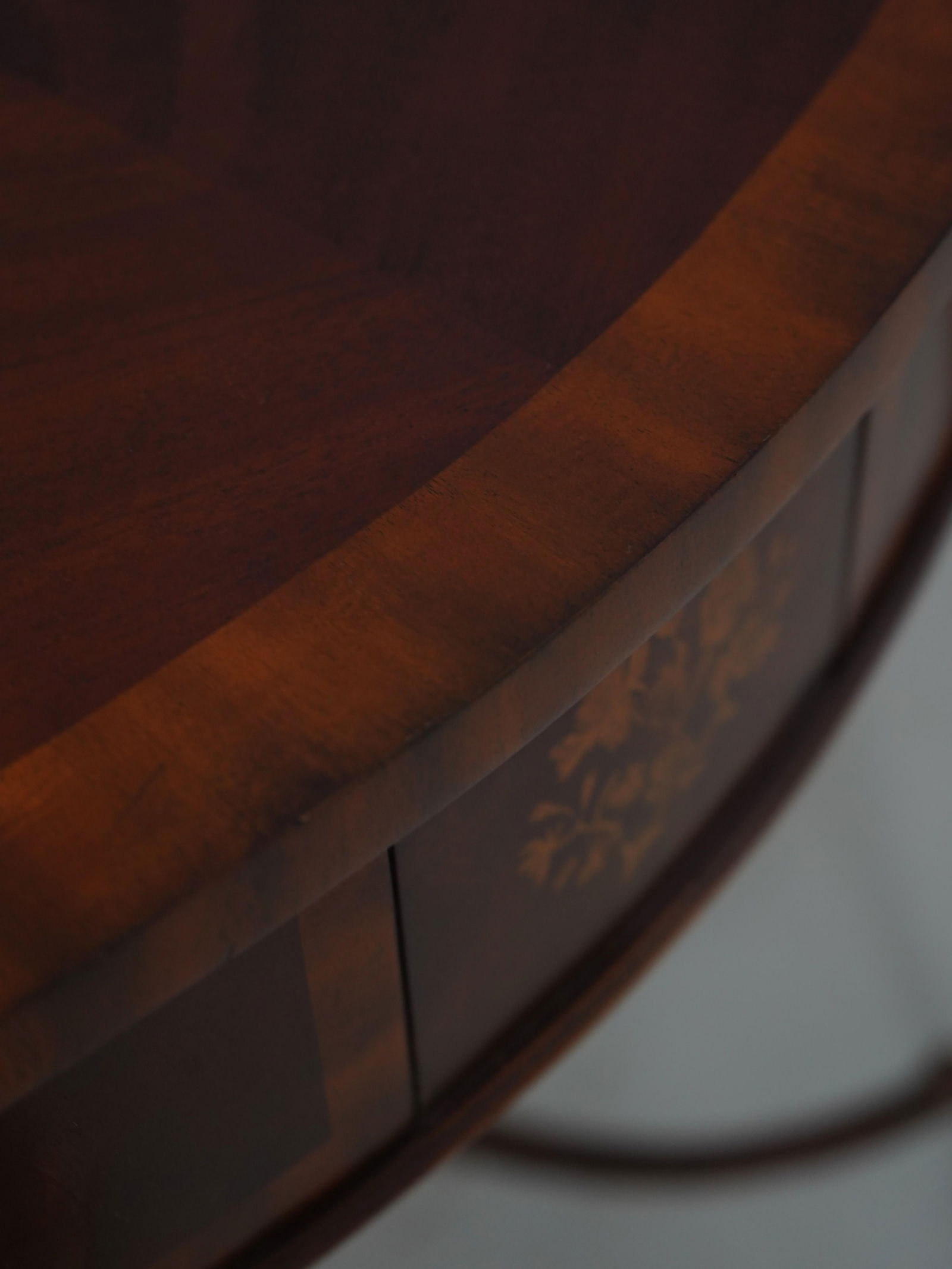 Maitland Smith Mahogany Nathan Console Table W. 2 Drawers - 10