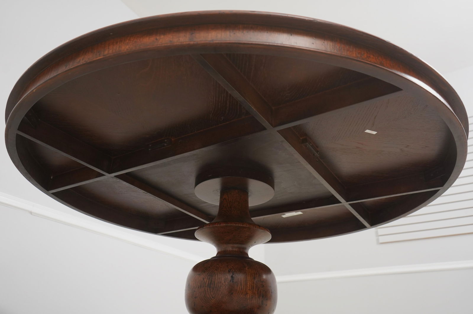 Theodore Alexander Althorp Collection Round Oak Dining Table - 13