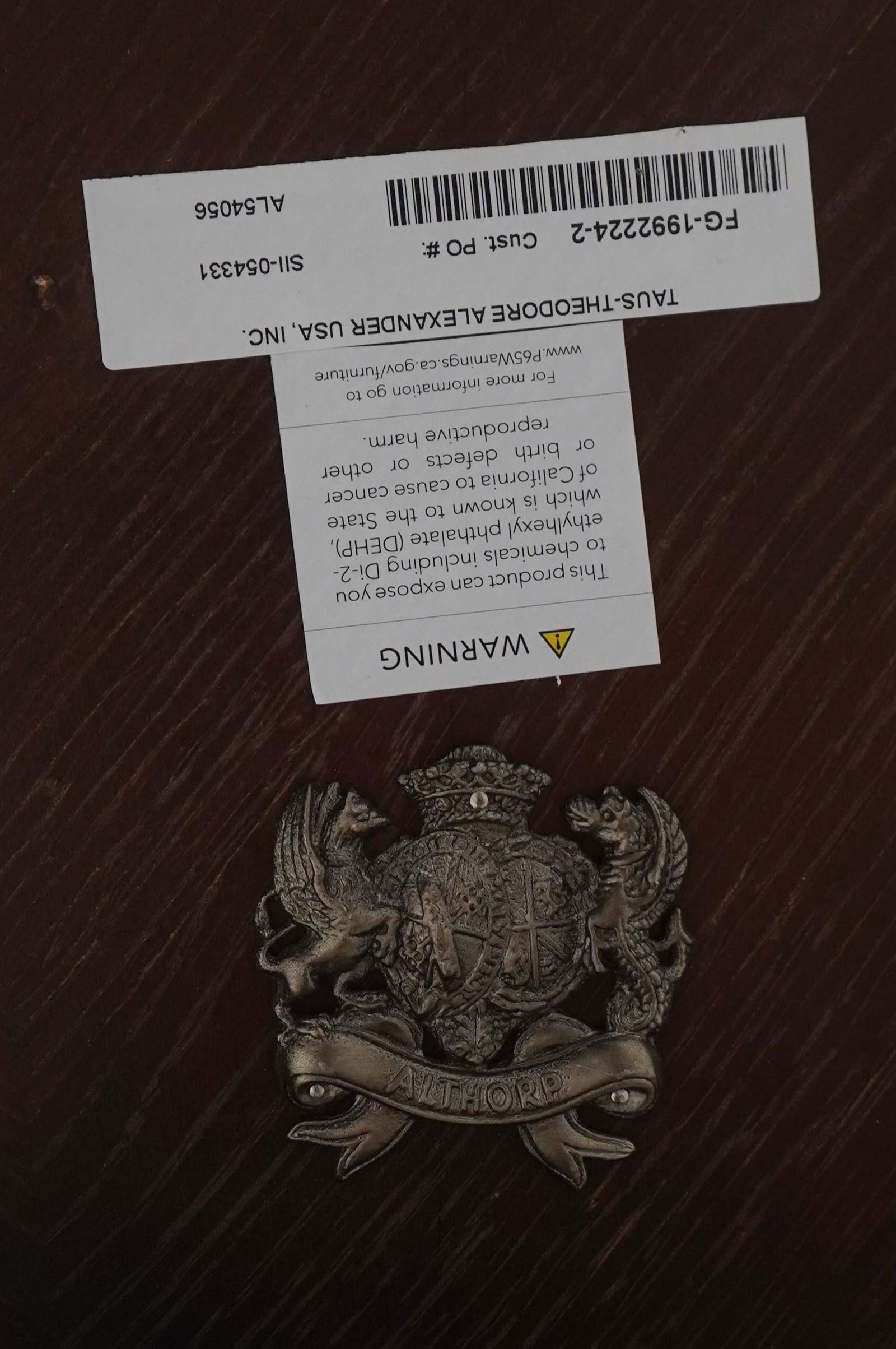 Theodore Alexander Althorp Collection Round Oak Dining Table - 14