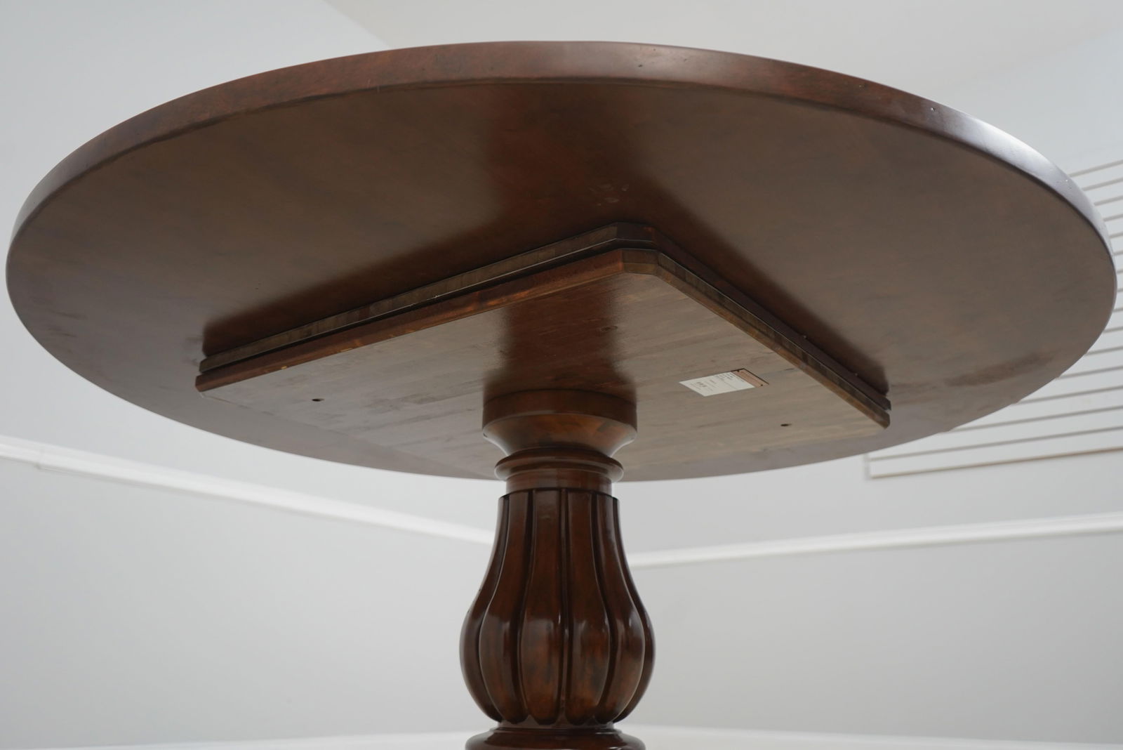 Woodbridge Round Cherry Dining Room Table - 11