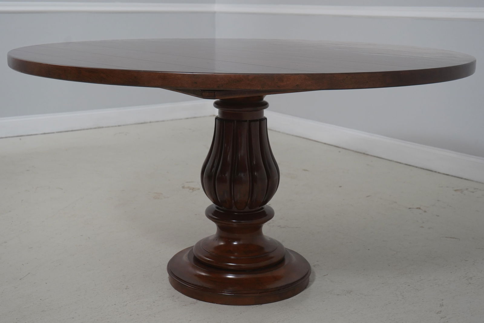 Woodbridge Round Cherry Dining Room Table - 2