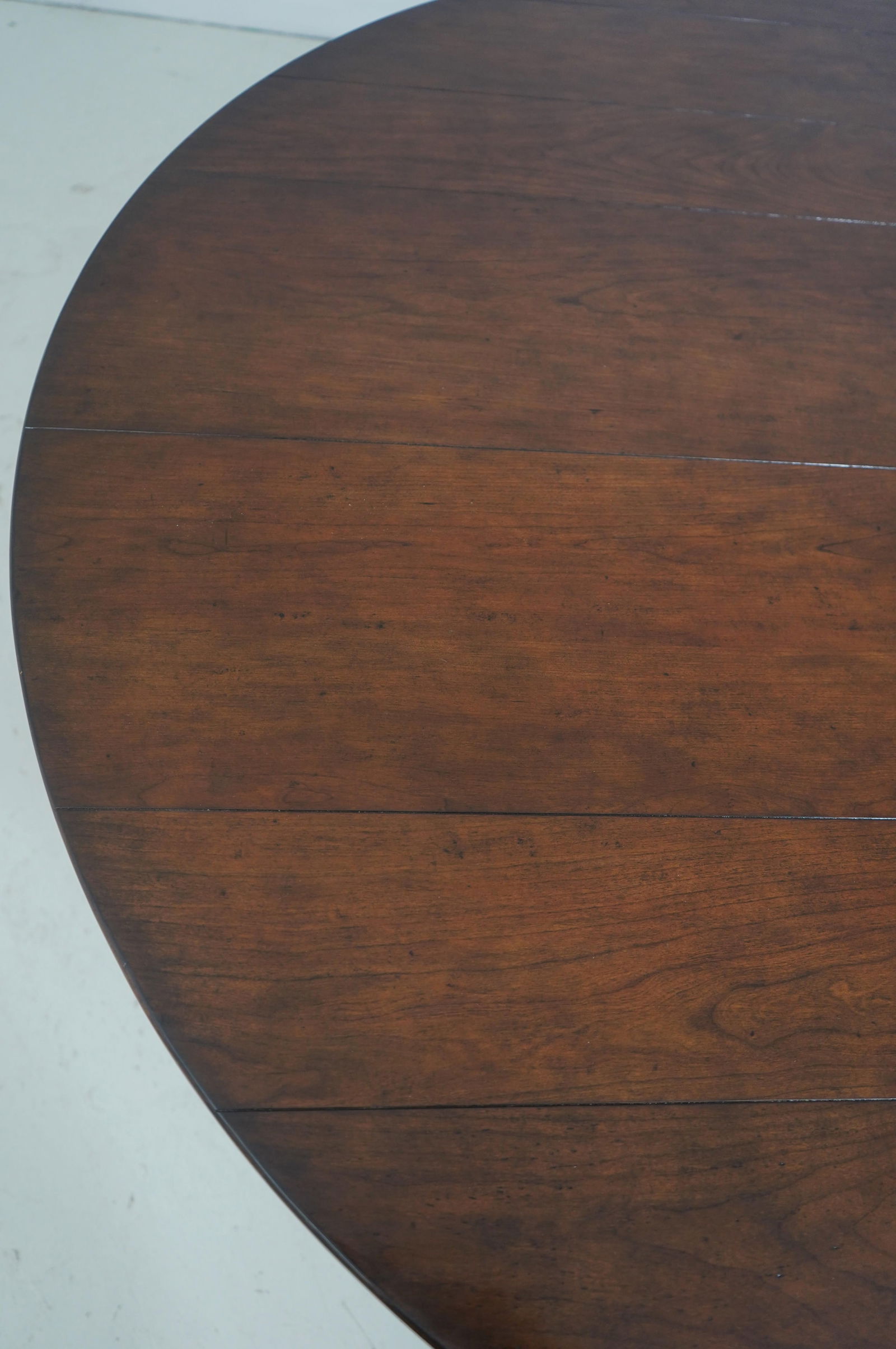 Woodbridge Round Cherry Dining Room Table - 8