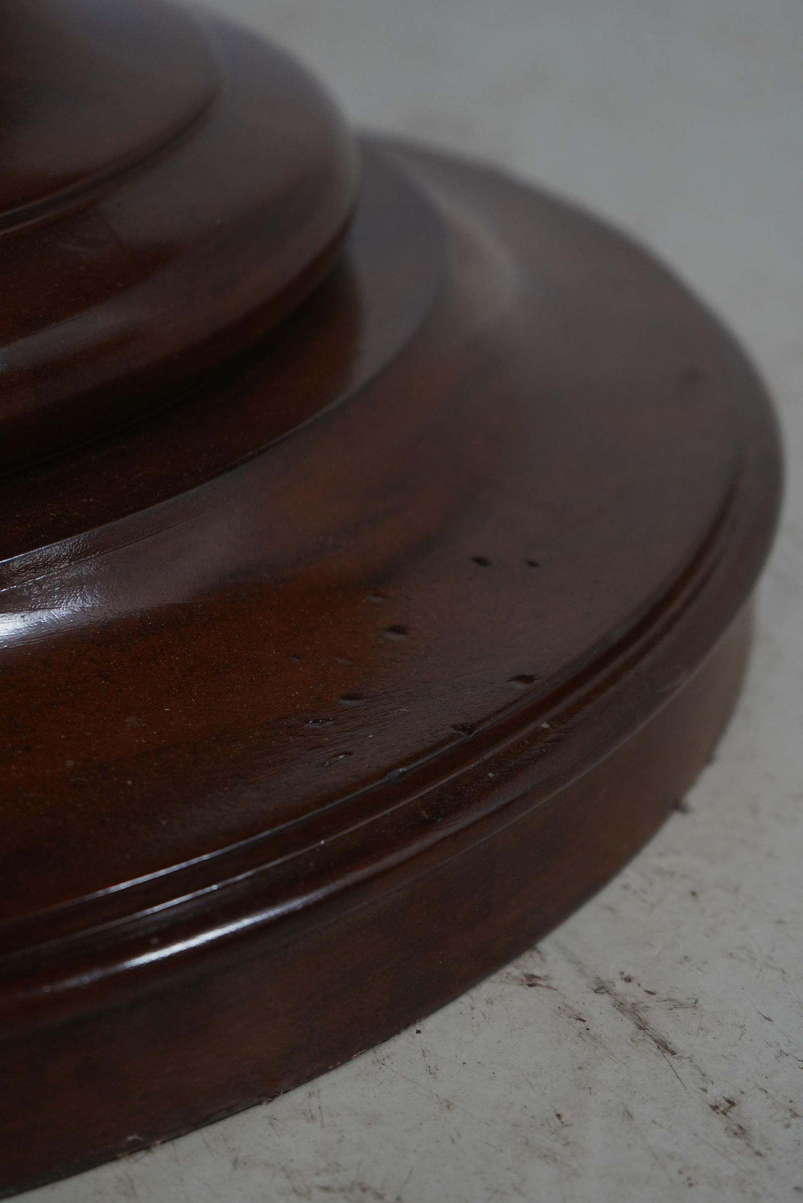 Woodbridge Round Cherry Dining Room Table - 9