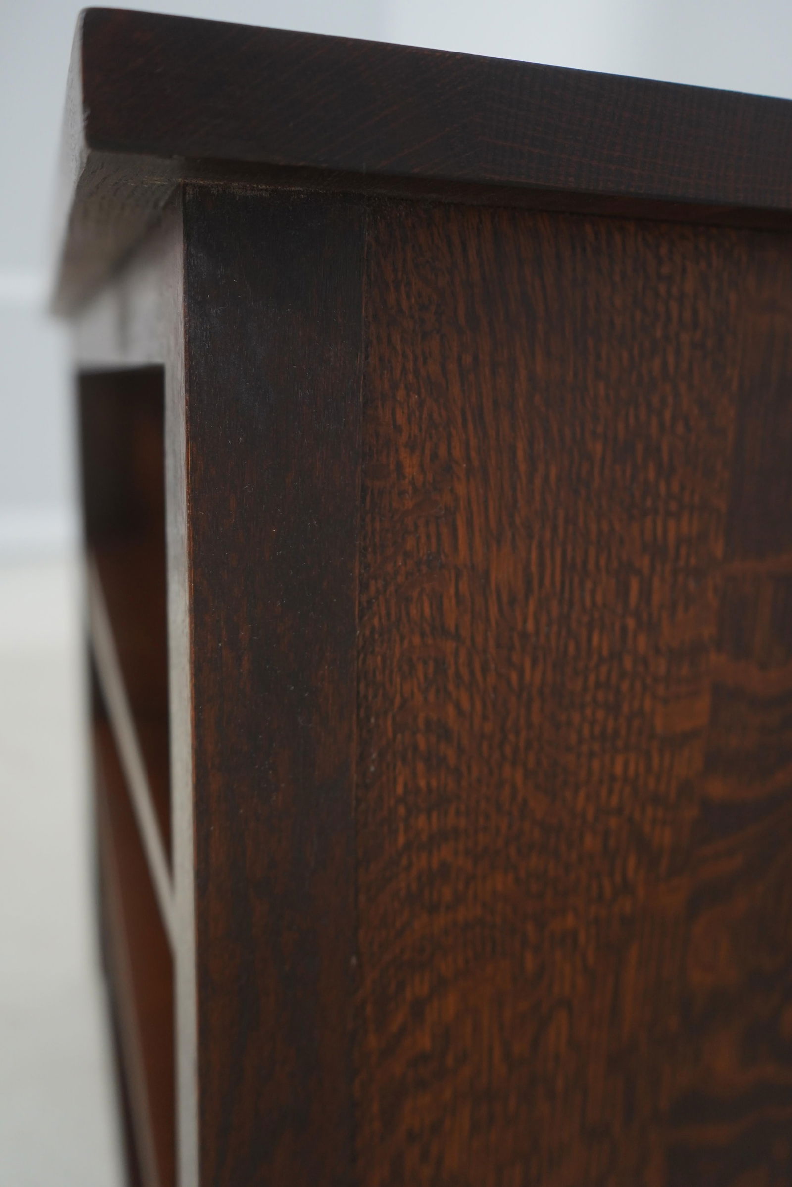 Stickley Mission Oak Arts & Crafts Tv Stand - 9