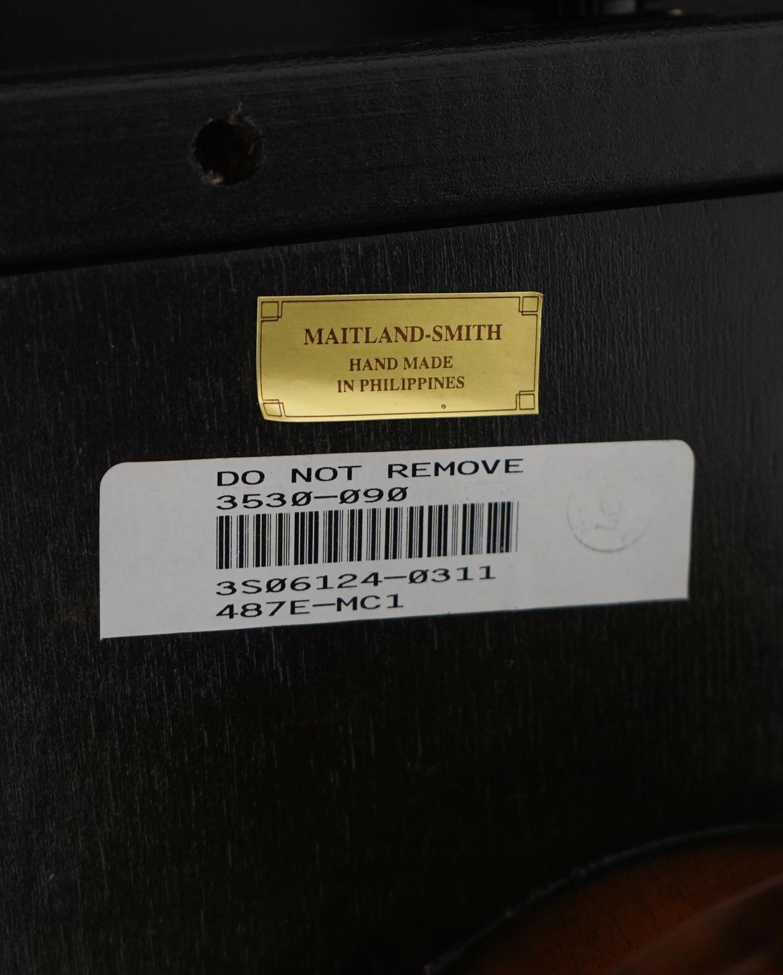 Maitland Smith Round Inlaid Top Bronze Feet Center Table - 14