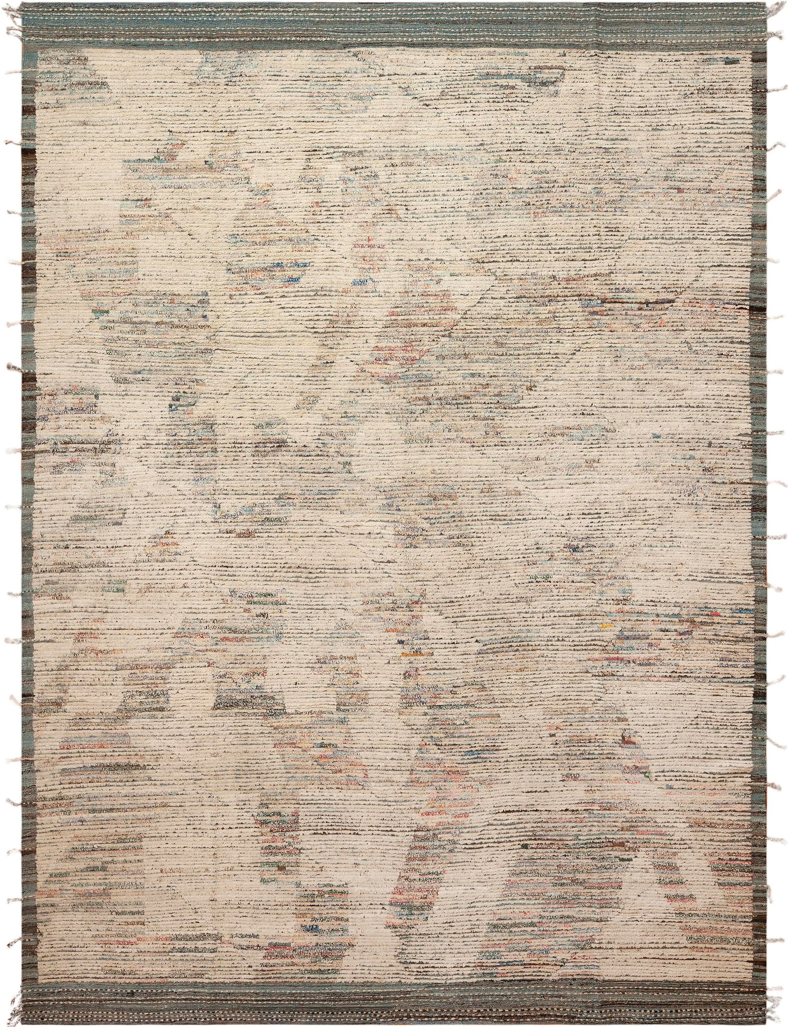 Nazmiyal Collection Contemporary Muted Tone Rug - 2