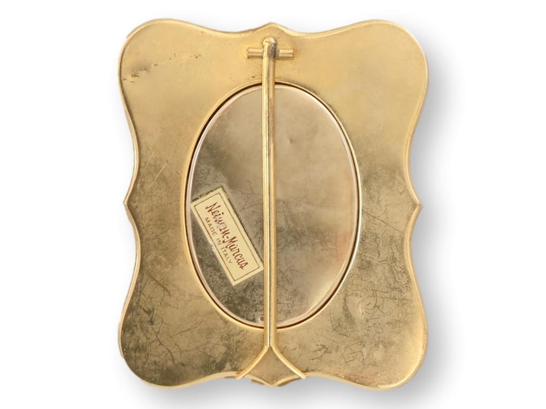 Rare Large Midcentury Italian Micromosaic Picture Frame for Neiman Marcus - 2